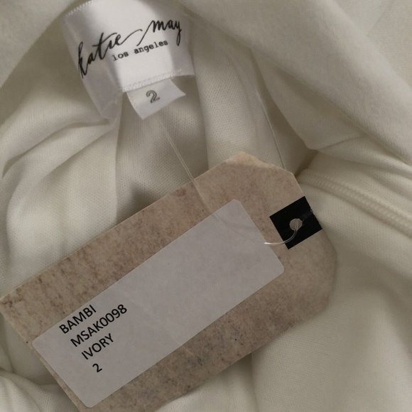 Katie May Bambi Gown Ivory White Long Wedding Party - Picture 7 of 7